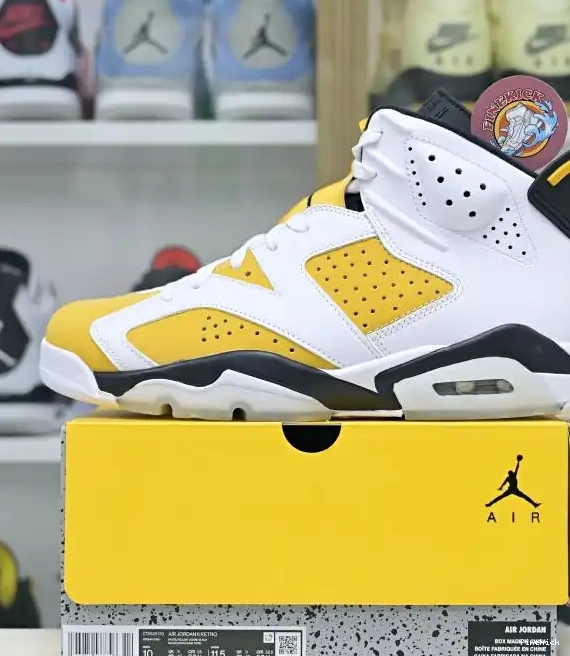 "Yellow Jordan 6 Air Ochre" 0611